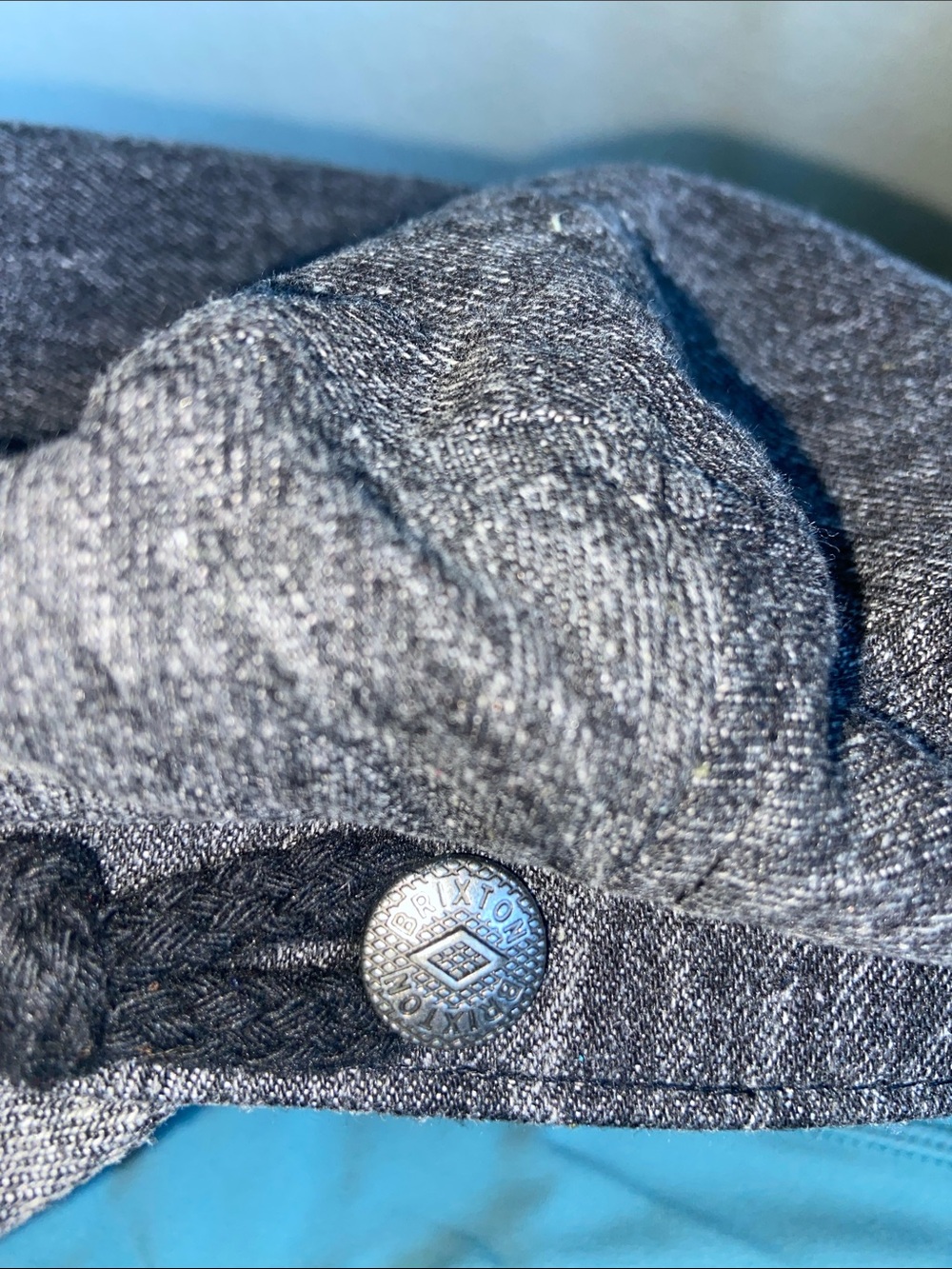 Gray Menswear Newsboy Cap Brixton - Picture 4 of 5